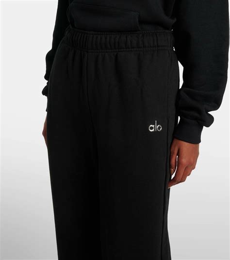 Alo Yoga Accolade cotton-blend sweatpants Alo Yoga