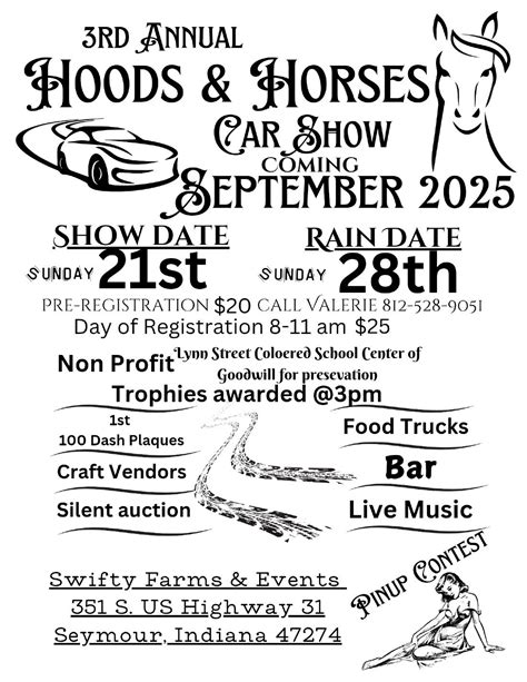 Hoods & Horses, Swifty Farms, Seymour, 21 September 2025 | AllEvents