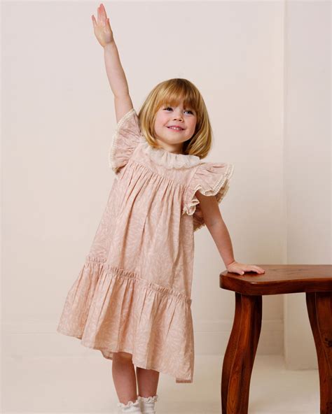 Aurelia Dress - Feather print – Early Sunday