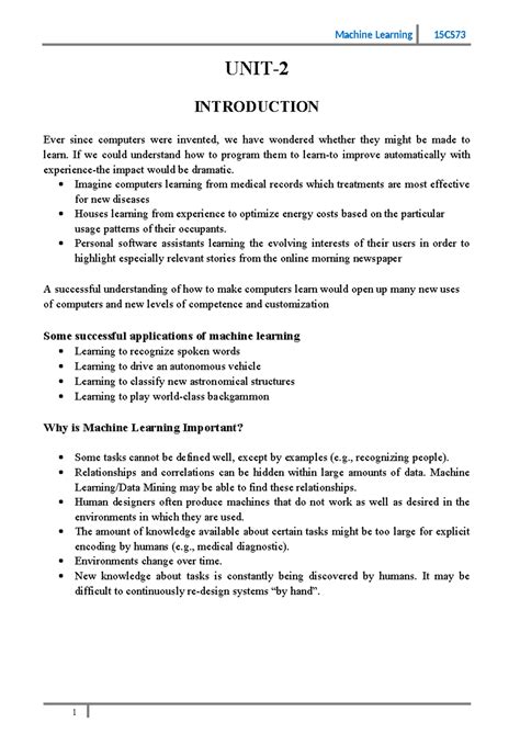 DM & ML - UNIT-2 (1) - ......................... - UNIT- INTRODUCTION ...
