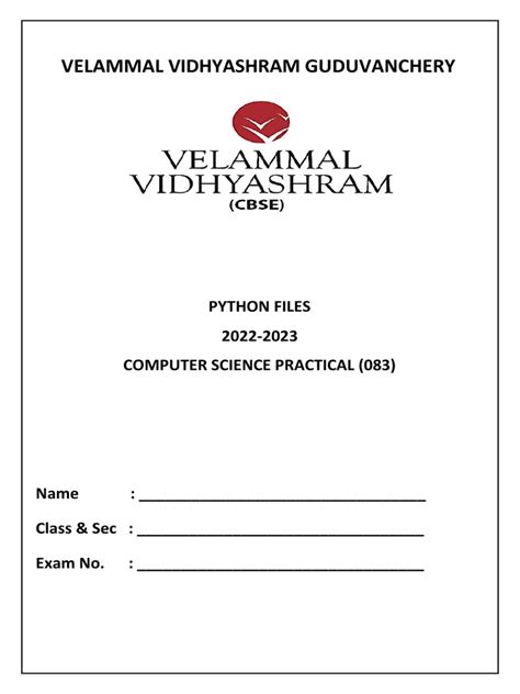 Practical File for Python Class 12 的图像结果