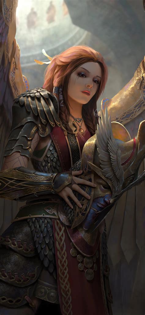 God of War Ragnarok, Freya wallpaper (by Iqnatius Budi) [2323x5034 ...