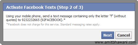 Image result for Text Message with Facebook Code