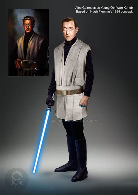 Young Obi Wan Kenobi - Hugh Fleming 1994 concept by Yoshidraco on ...