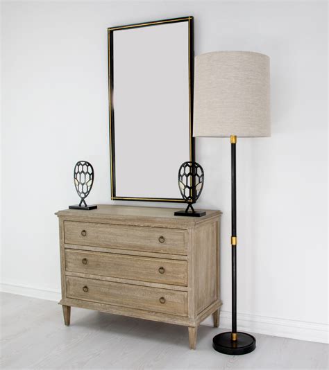 Shop Now Sarasota Black & Gold Floor Lamp | Lillian Home