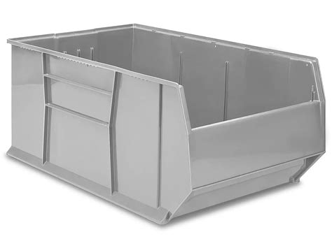 Jumbo Rack Bin - 42 x 24 x 17 1/2", Gray H-10000GR - ULINE
