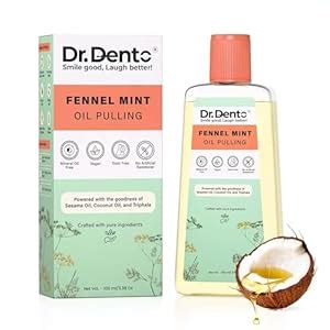 Buy Dr.Dento Fennel Mint Oil Pulling | Ayurvedic Oral Care | All ...