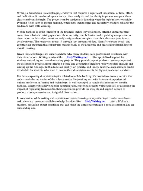 Banking Dissertation Topics 的图像结果