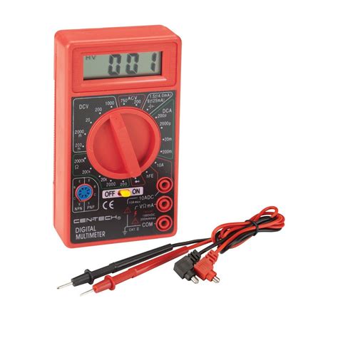 Cen-Tech 7 Function Digital Multimeter 的图像结果