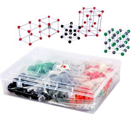 Edunovate Complete Solid State Chemistry Molecular Model Kit with ...