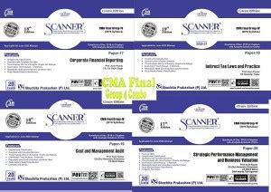 Shuchita Solved Scanner CMA Final Group 4 Combo Offer Paper 17, Paper ...