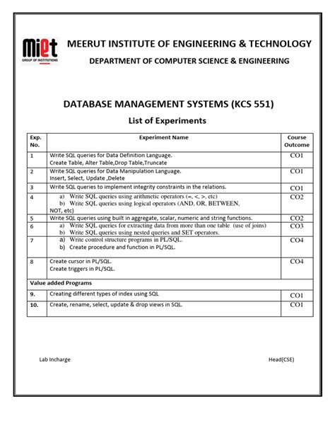 Image result for Database Practical Perform