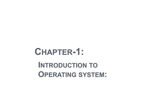Operating System Unit 1 的图像结果