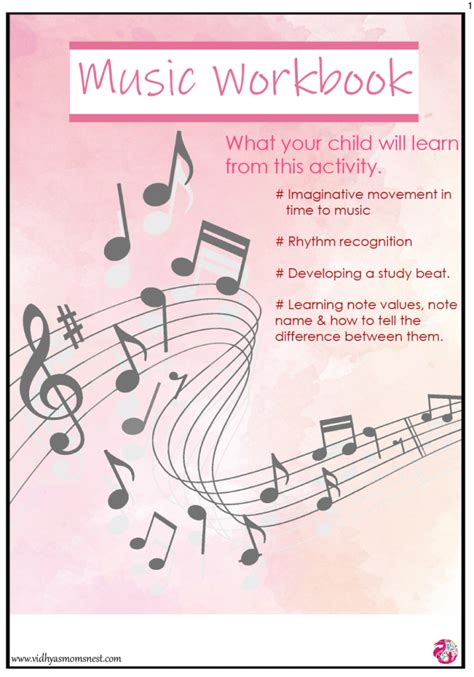 Image result for Music Notes Workbook