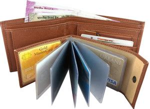 TnW Men Tan Artificial Leather Wallet Tan - Price in India | Flipkart.com