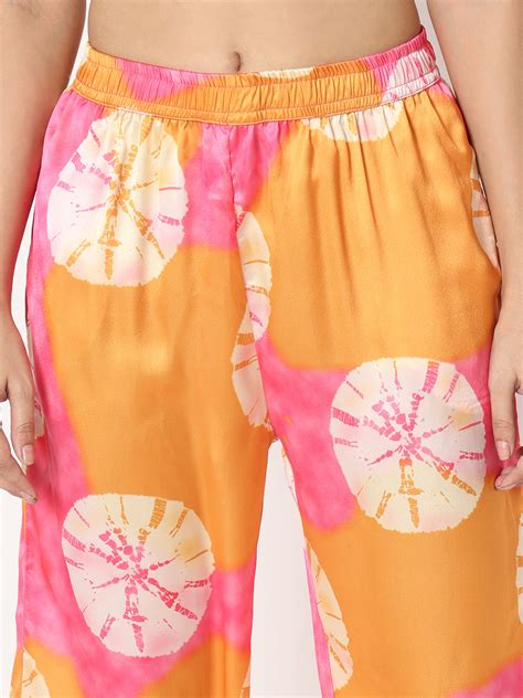 Regular Fit Embroidered Kurta and Pant Set