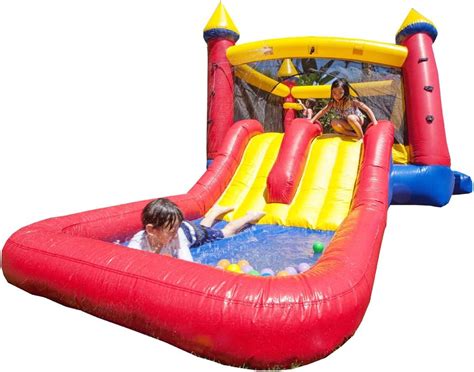 JumpOrange Red Castle Inflatable Bounce House and India | Ubuy