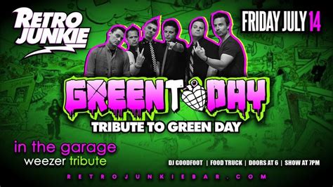 GREEN TODAY (Green Day Tribute) & IN THE GARAGE (Weezer Tribute ...