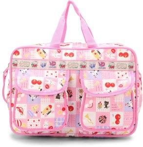 LONGING TO BUY Waterproof Baby Bag, Diaper Bag & Mother Bag (Baby Pink ...