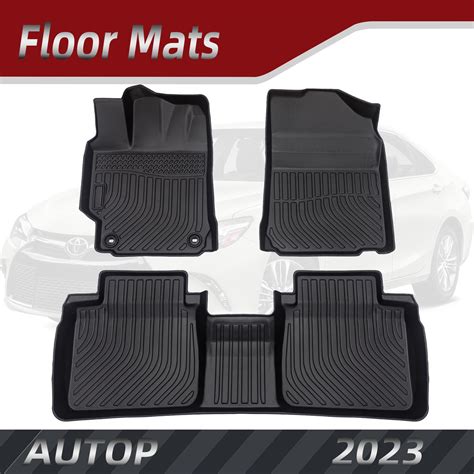 2012-2017 Toyota Camry Floor Mats Cargo Liners Carpets All-Weather TPE ...