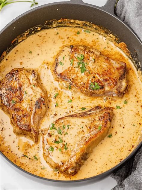 Savory Creamy Pork Chops in Just 30 Minutes of Bliss