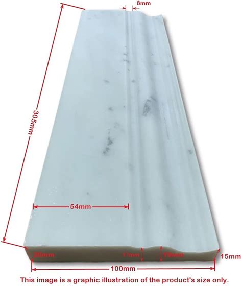 Buy Stone Center Online Thassos White Marble 4x12 Baseboard Crown ...