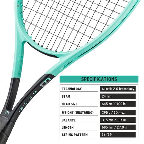 Head Boom MP 2024 Tennis Racquet (Unstrung) – Noah Sports
