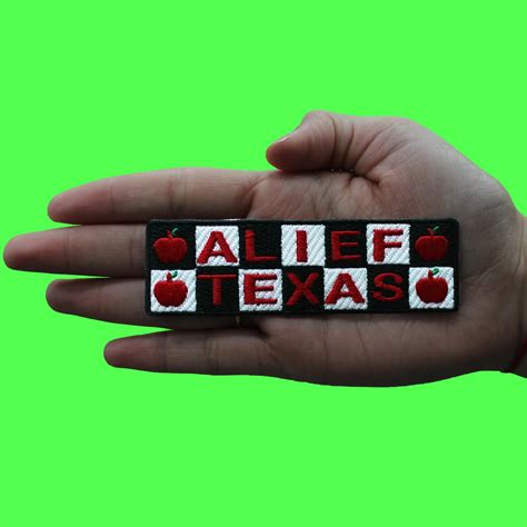 Alief Texas Cartoon Logo Patch TV Show Network Embroidered Iron On ...