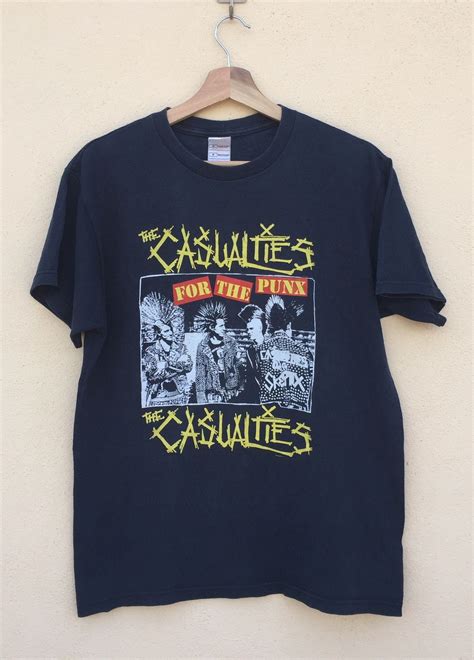 Band Tees × Rap Tees × Vintage Vintage the casualties punk band tees by ...
