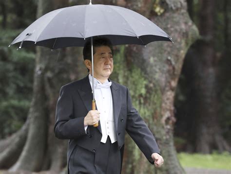 아베 신조(安倍晋三) 일본 총리가 22일 오전 나루히토 - 오마이포토