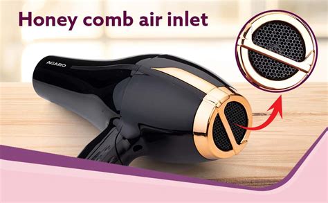 AGARO HD-1130 2000 Watts Professional Hair Dryer with AC Copper Motor ...
