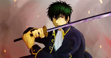 Hijikata Toshiro (土方十四郎) Anime Guys, Manga Anime, Anime Art, Samurai ...