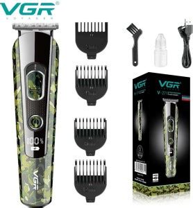 VGR V-271 Camouflage Professional Rechargeable Hair Clipper Trimmer 150 ...