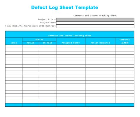 Image result for Defect Tracking Log Template