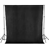 Amazon Basics Professional White Screen Backdrop Cloth (8x9 ft ...