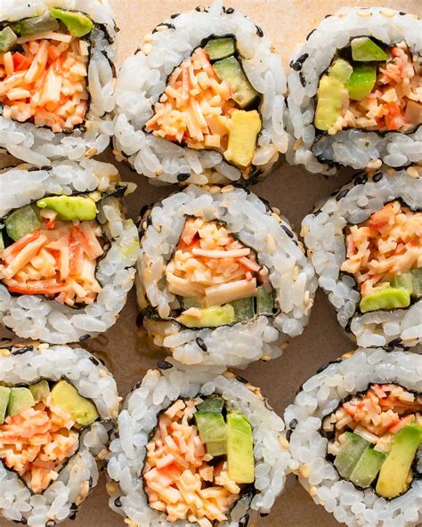 Kani Sushi (Spicy Crab Roll) – Takes Two Eggs