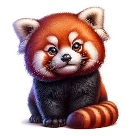 Cute Red Panda Clipart Bundle - 10 High-quality Jpgs - Adorable Red ...
