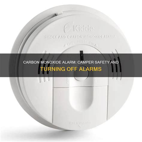 Carbon Monoxide Alarm: Camper Safety And Turning Off Alarms | ShunAuto