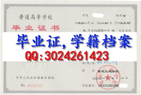 重庆艺术工程职业学院毕业证样本- 毕业证书定制|毕业证编号查询网