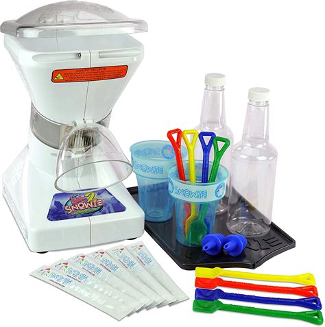 Little Snowie 2 Snow Cone Machine - Premium Shaved Ice Maker, With ...