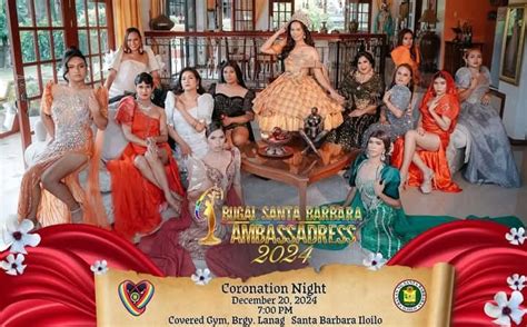 BUGAL STA. BARBARA AMBASSADRESS 2024 CORONATION NIGHT, Brgy. Lanag ...