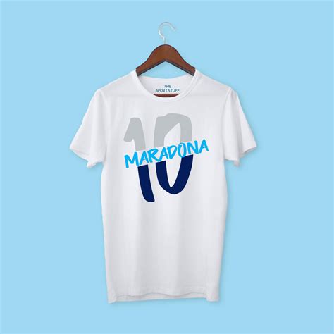 Maradona 10 Football TShirt | Football Tshirts Online India - TheSportStuff