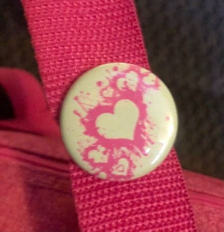 Image result for Holding Up Pinback Button