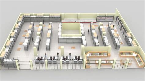 DENAH SUPERMARKET & DESAIN SUPERMARKET MODERN