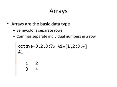 Image result for Octave Multiplication of Array