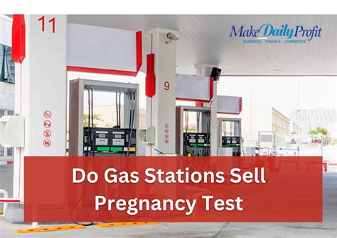 Do Gas Stations Sell Pregnancy Tests? | Best Place to Buy Pregnancy ...