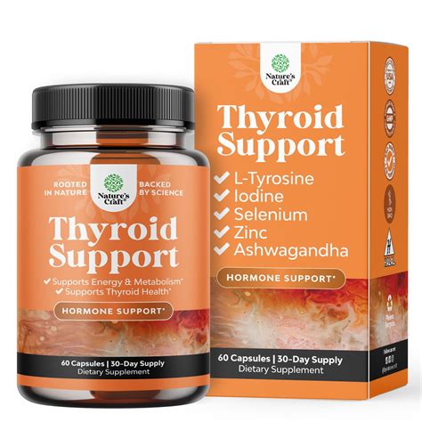 Supplement Natures Craft Herbal Thyroid Support 60 cápsulas | Bodega Aurrera en línea