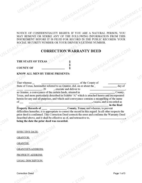 Texas Confirms Deed With Right Of Survivorship | US Legal Forms