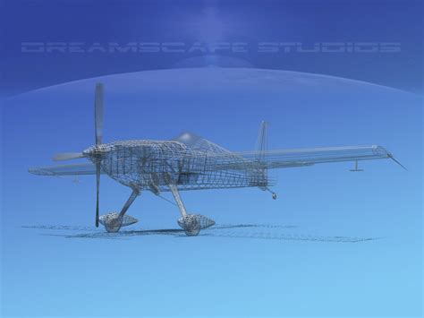extra sport flugzeugbau ea300 3d model