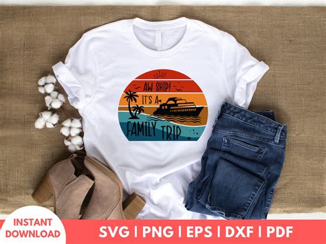 Buy Oh Ship It's A Family Trip Svg, Cruise Ship Svg, Nautical Svg, Boat ...